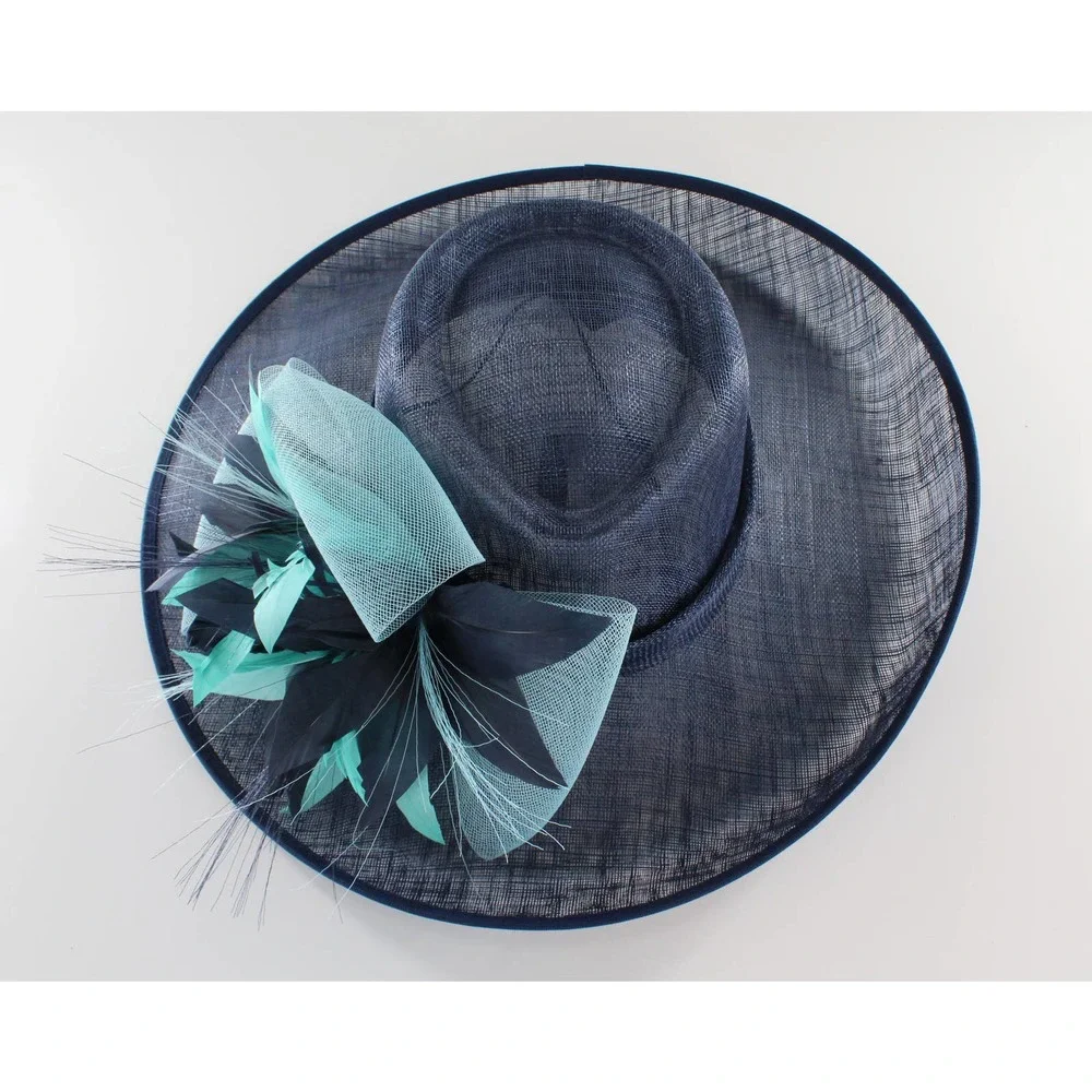 Bellissima Dressy Spring Easter Church Derby Hat $148 Tags #HT191 - Picture 3 of 6